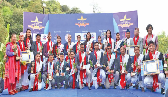 Gurung and Shrestha named Best Athletes at NNIPA Awards