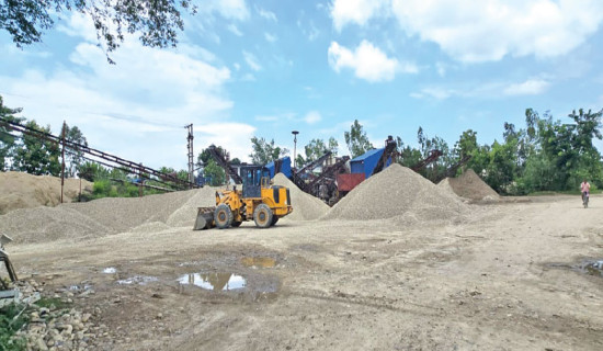 Four crusher industries in Bardiya operating illegally