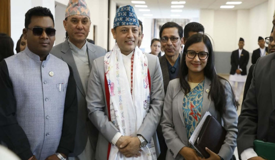 Aryal elected Speaker of HoR, Senior MP KC congratulates newly-elected Speaker