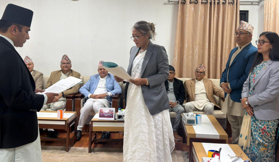 Attorney General Dr Kandel sworn in