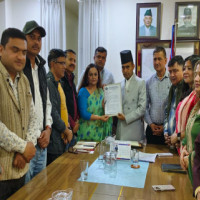 Sanfe-Martadi highway obstructed