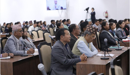 HoR meeting: Lawmakers univocal on developing parliament as venue for amplifying public voices