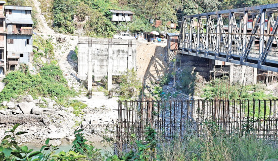 Tamakoshi bridge left incomplete for nine years
