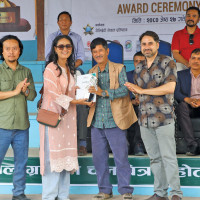 Rato Machhindranath chariot construction begins in Lalitpur