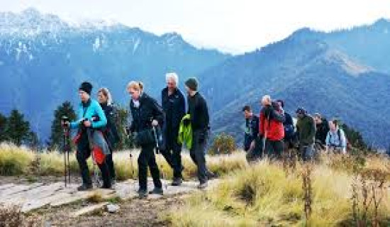 Annapurna region welcomes 48,500 plus foreign tourists in a month