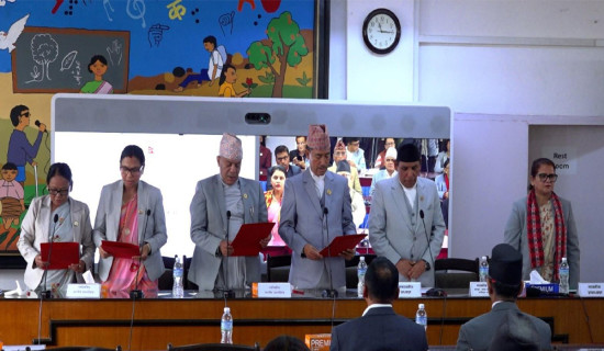 Four NA Committees Presidents take oath of office