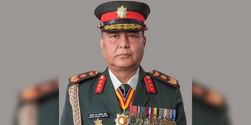 Nepali Army always committed to upholding national unity: CoAS Sigdel