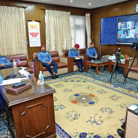 Narayani River's water level still beyond danger mark