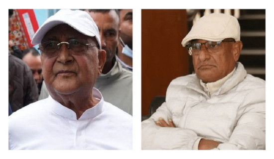 Chair Oli and leader Lekhak freed