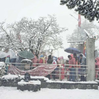 Pilgrims visiting Kailash Mansarovar via Taklakot increase